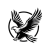 ai-generated-eagle-logo-design-in-black-style-on-transparant-background-png